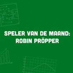 speler van de maand robin propper